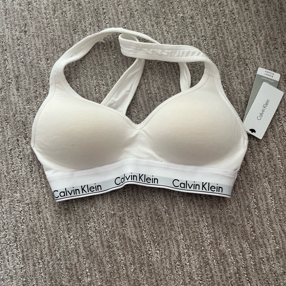 Calvin Klein White Lift Bralette